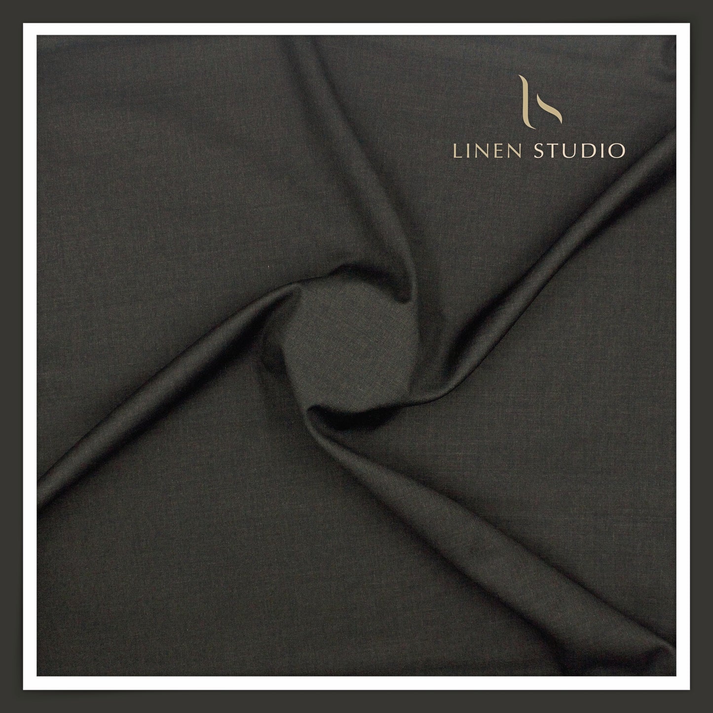 Super 120's Blended Merino Wool Suiting by Georgia Gullini Italy - Dune Grey (NEW)