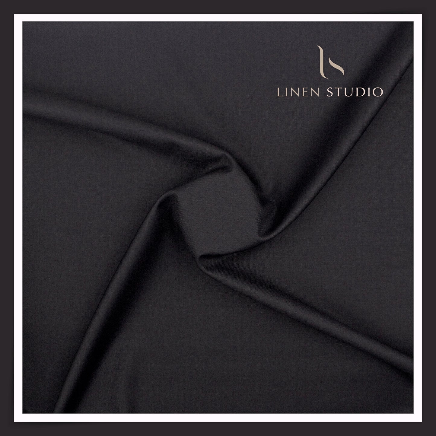 Super 120's Blended Merino Wool Suiting by Georgia Gullini Italy - Baltic Grey (NEW)