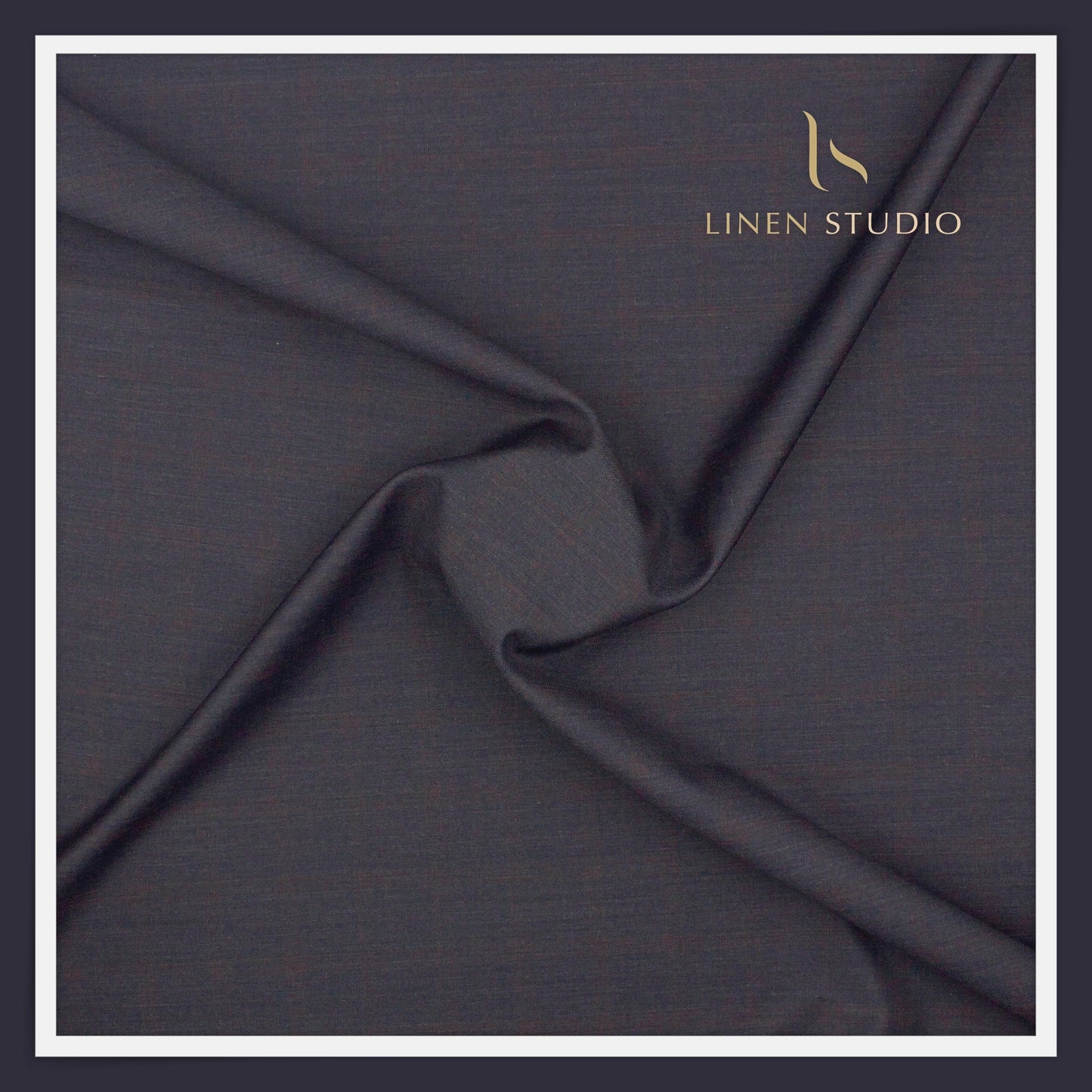 Super 120's Blended Merino Wool Suiting by Georgia Gullini Italy - Gravel Checks (NEW)