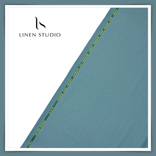 120's Australian Merino Wool by Georgia Gullini Italy - Turquoise (60% SALE)