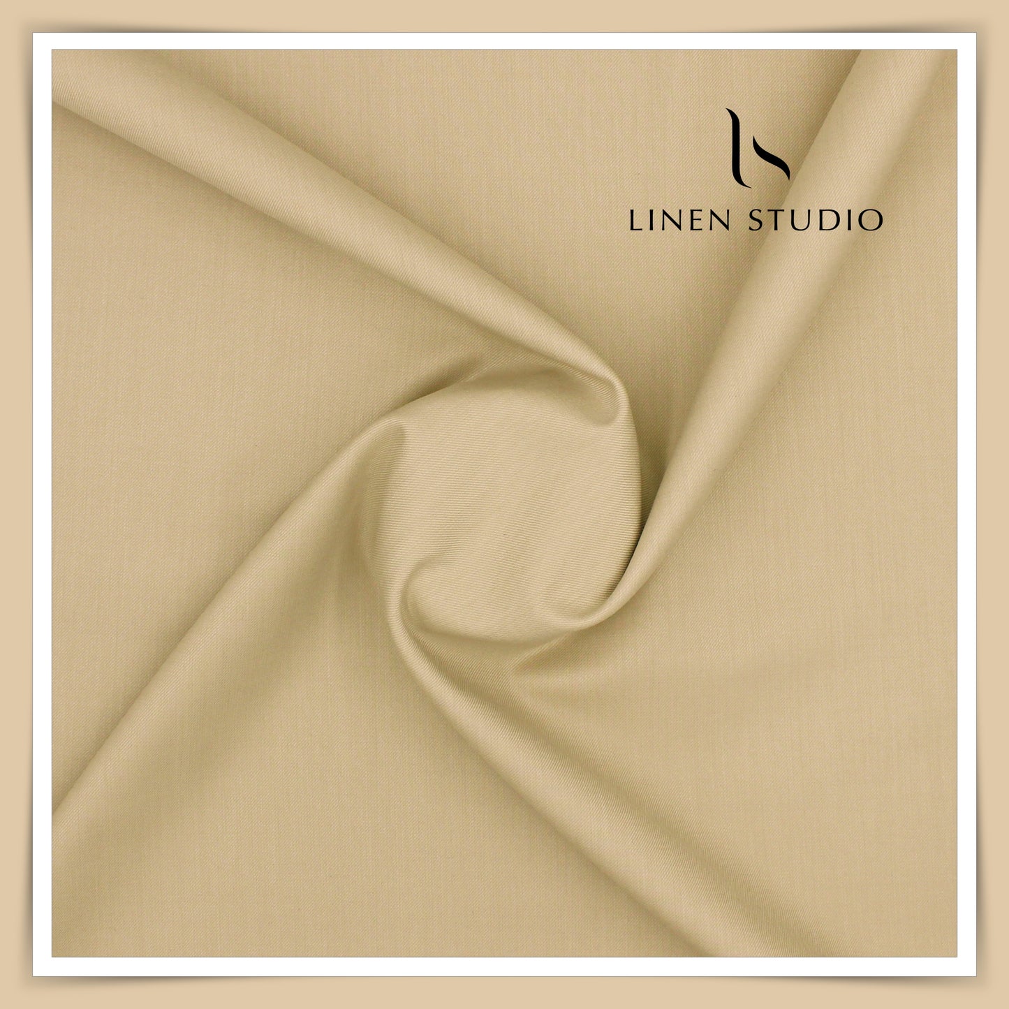 100% Wrinkle Free PW Suiting by Georgia Gullini Italy - Summer Brown