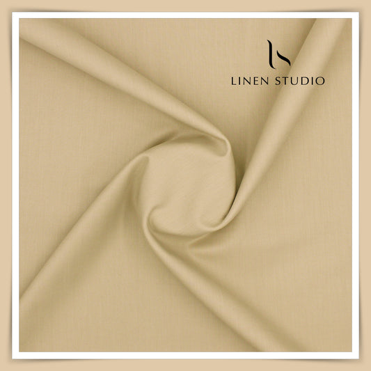 100% Wrinkle Free PW Suiting by Georgia Gullini Italy - Summer Brown