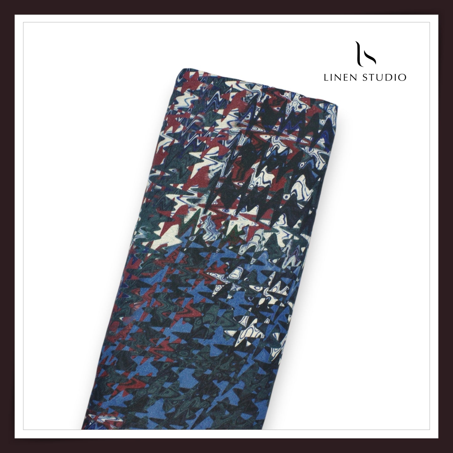 60 Lea Digital Printed Shirting by Linen Fiesta - Artisty (30% SALE)