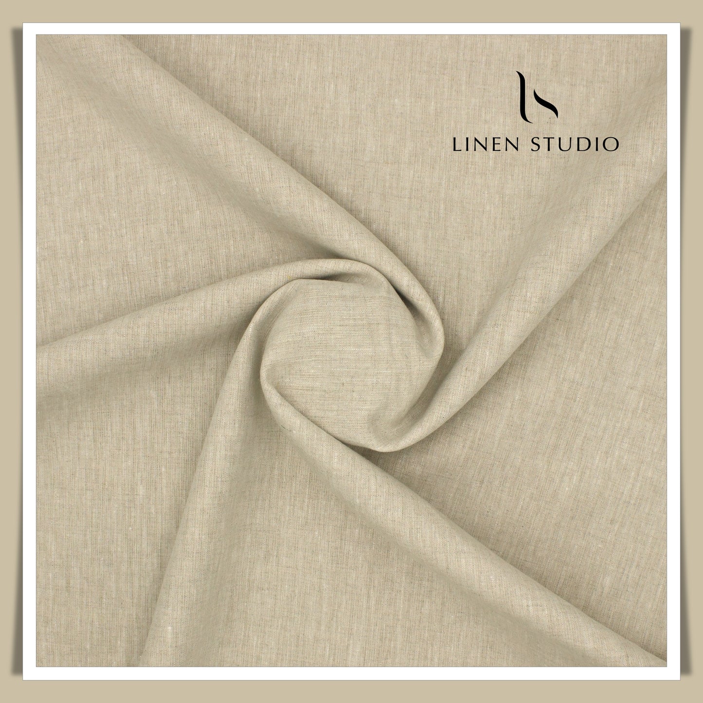 Premium Linen Suiting 40 Lea - Clay Colour - Linen Studio