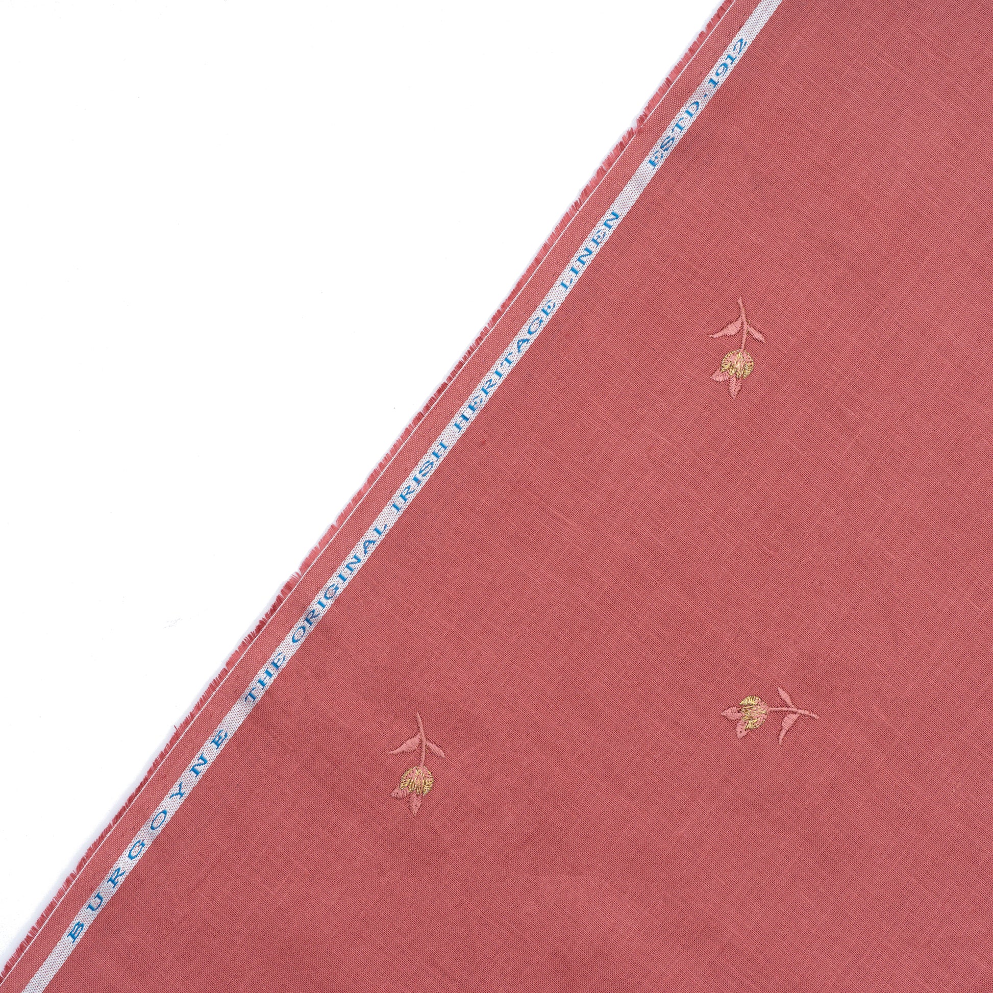 Pure Linen Shirting Embroidery - 20 - Linen Studio