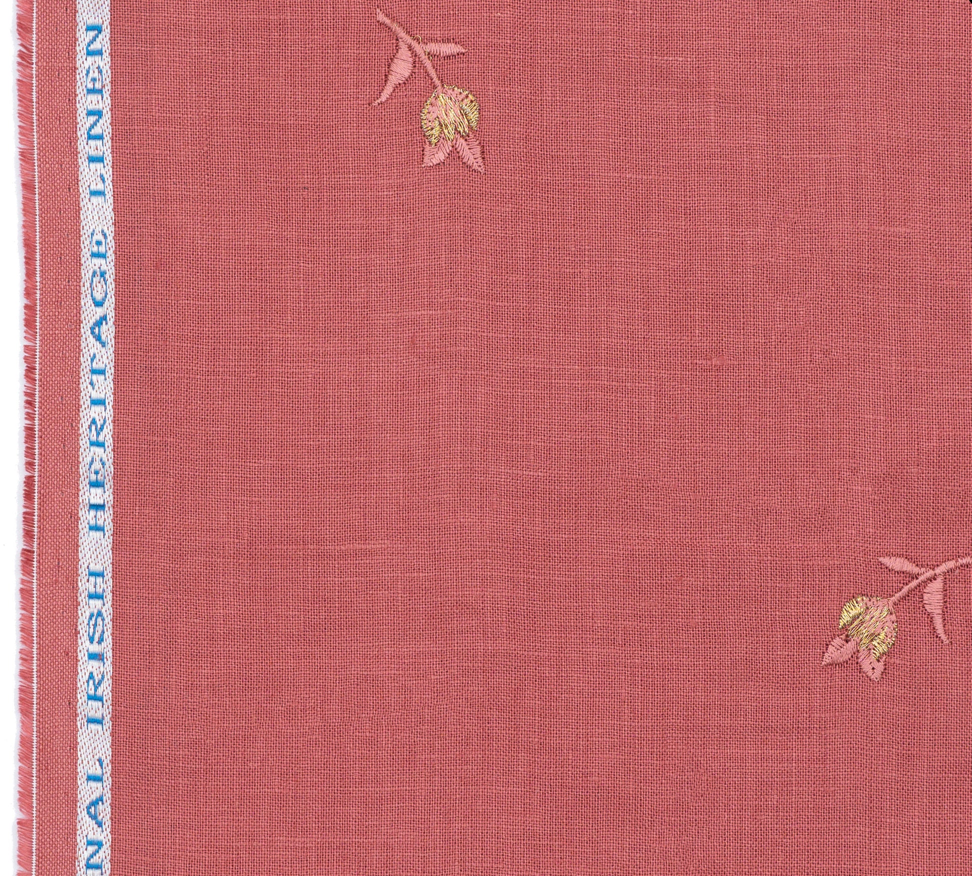 Pure Linen Shirting Embroidery - 20 - Linen Studio