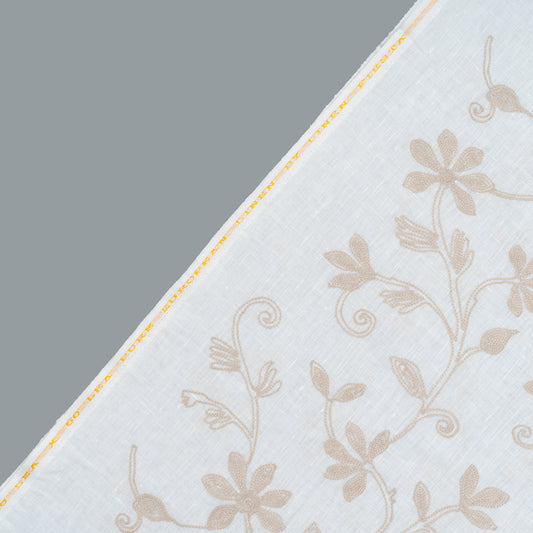 Premium Linen Heavy Embroidery - 01 - Linen Studio