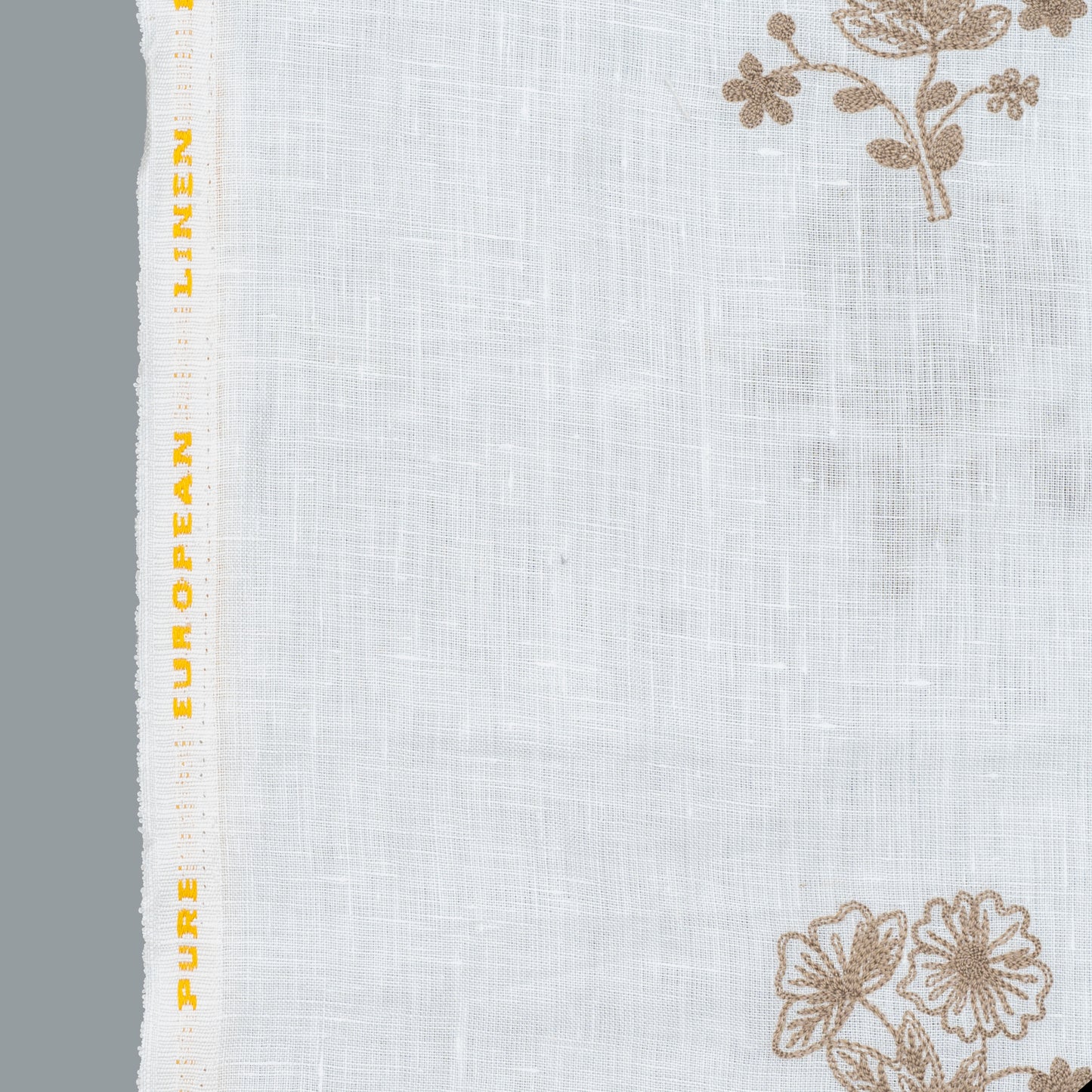 Premium Linen Heavy Embroidery - 02 - Linen Studio