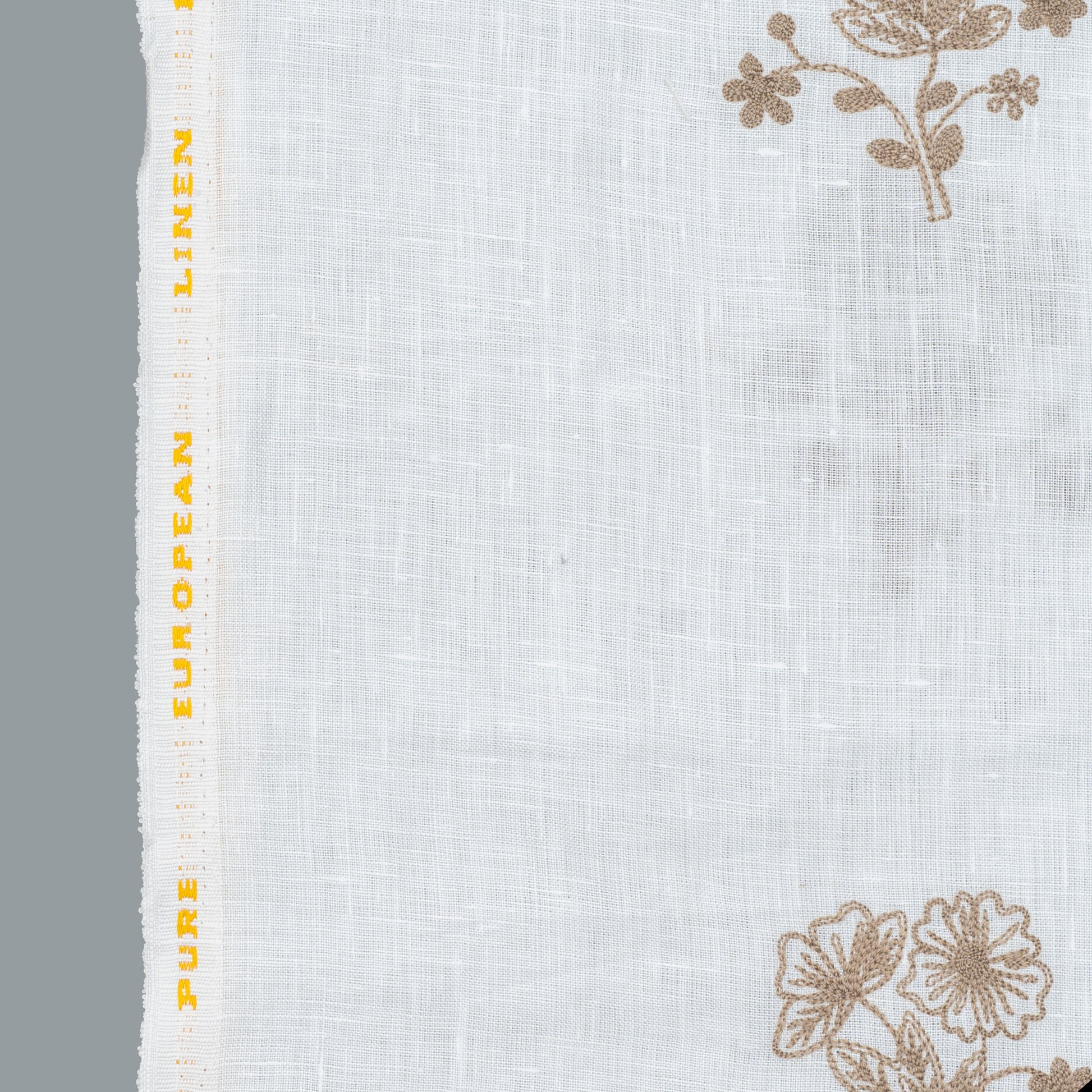 Premium Linen Heavy Embroidery - 02 - Linen Studio