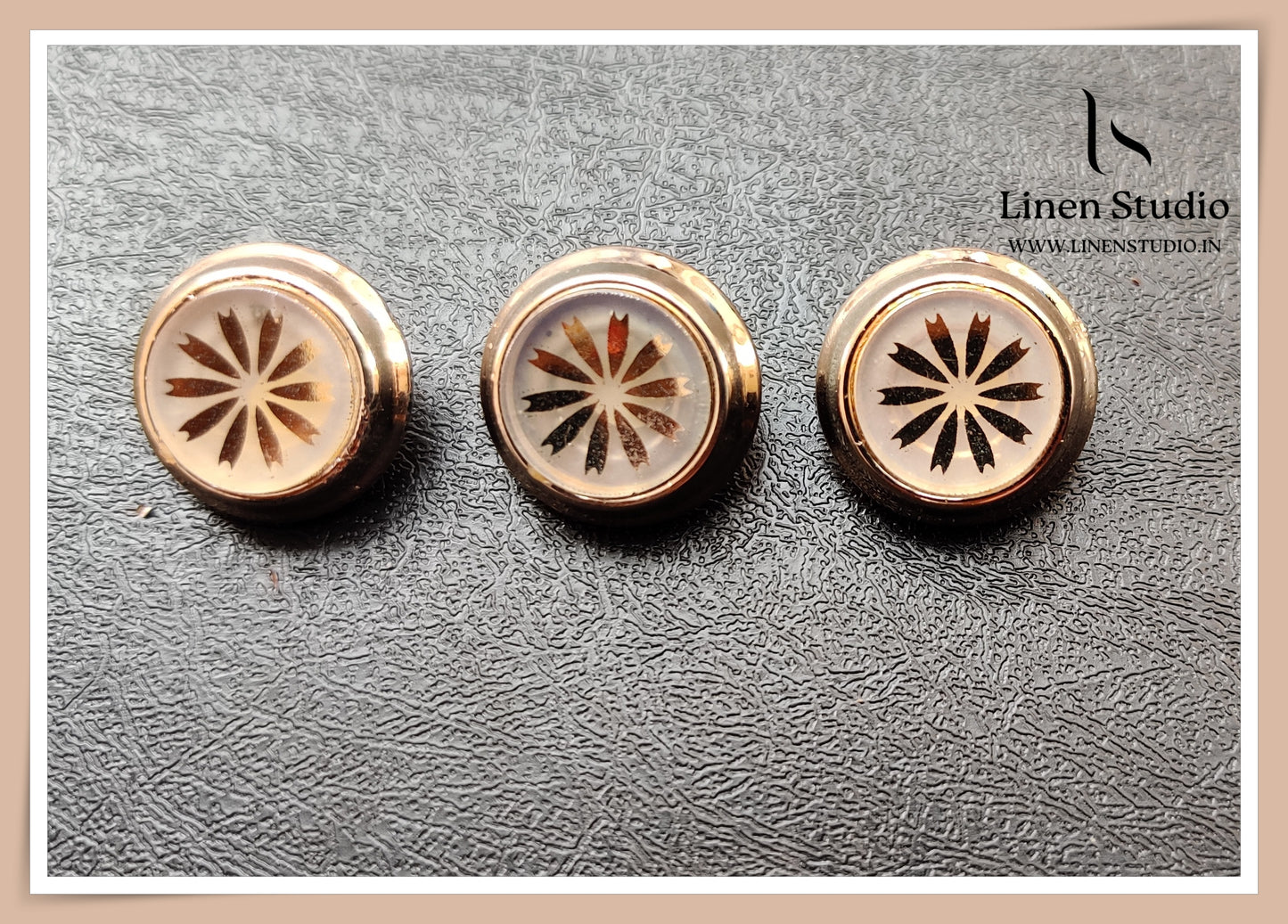 Round Rim Fashion Shirt Buttons - IMG_4
