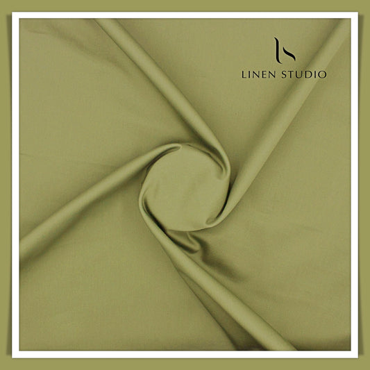 2 Ply 100% Cotton Suiting by Burgoyne Ireland - (Satin Finish)