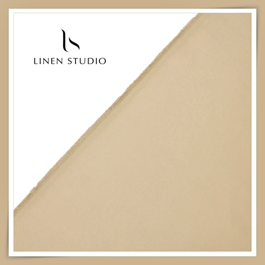 Wrinkle Resistant Cotton Poly Viscose Blended Suiting - Pavlova (70% SALE) (NEW)