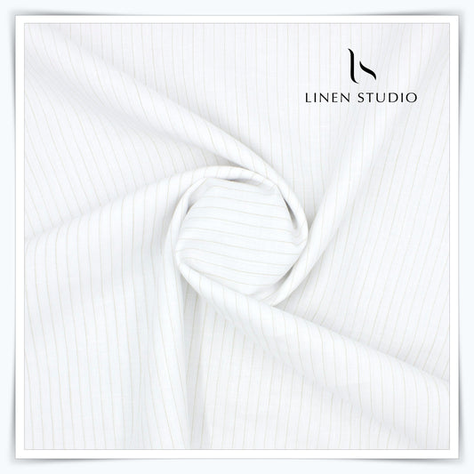 Kyoto 19364/101 - 70 Lea Pure Linen Stripes - Linen Studio