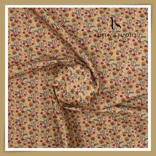 Cotton Silk Digital Printed Shirting - Udyan