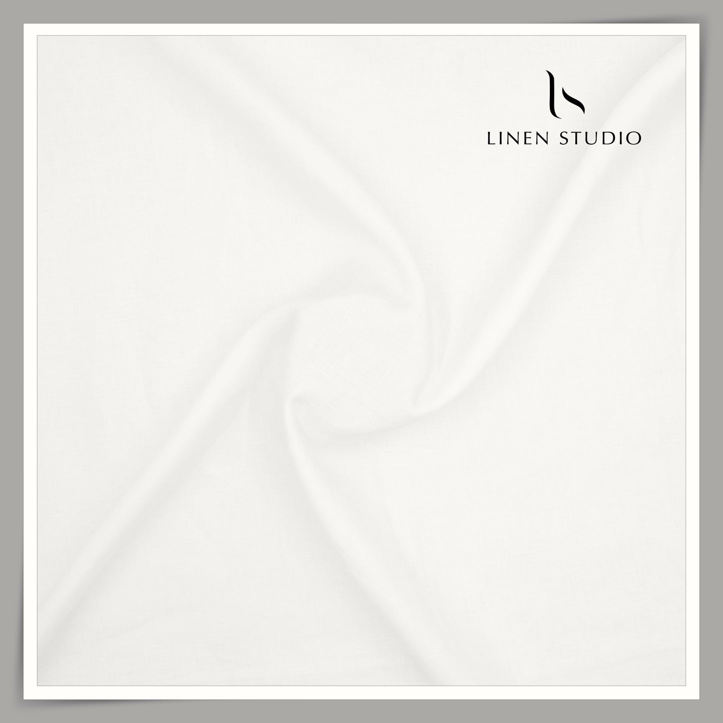 Linen Club 44 Lea Pure Linen Shirting W/O SEL - Off White (50% SALE) (NEW)