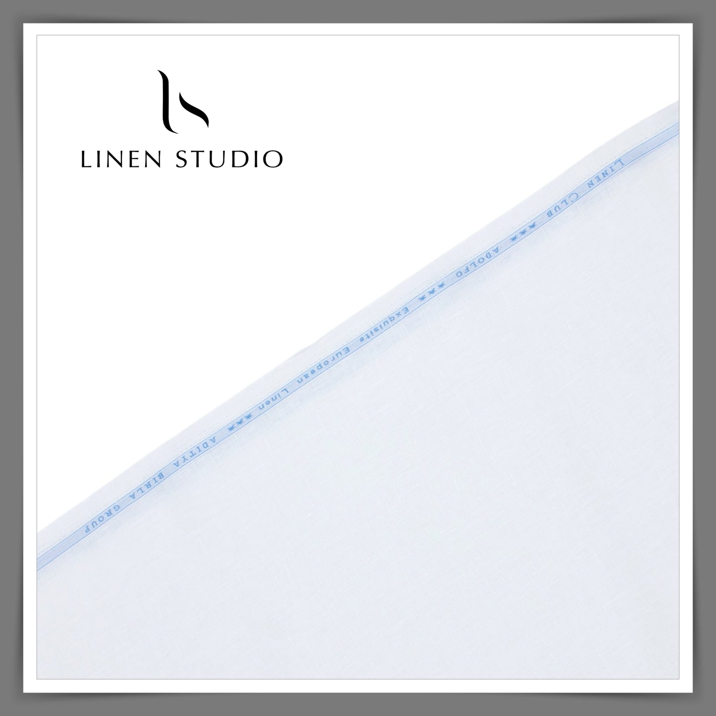 Linen Club 120 Lea x 120 Lea Bright White - ADOLFO (NEW) (Highest Quality by the Brand)