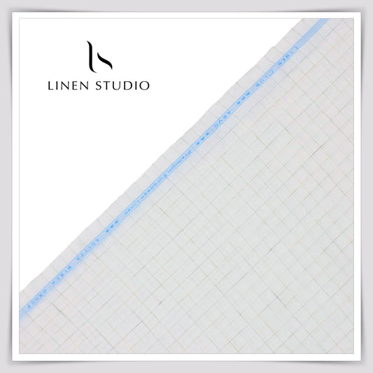 Linen Club 70 Lea Shirting - Sober Checks (NEW)