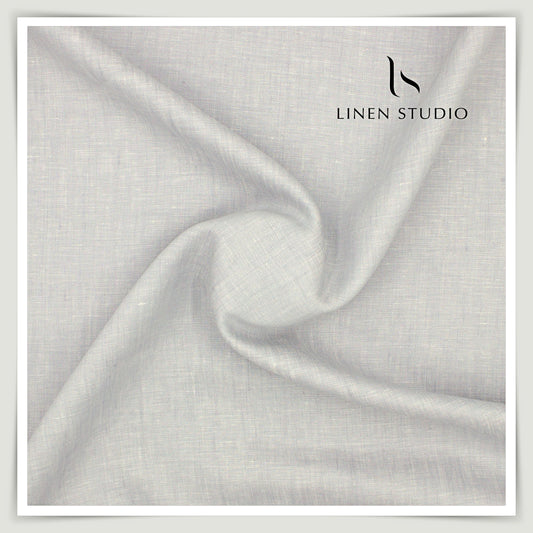 Linen Club 40 Lea Premium Linen Suiting - Pastel Grey (NEW)