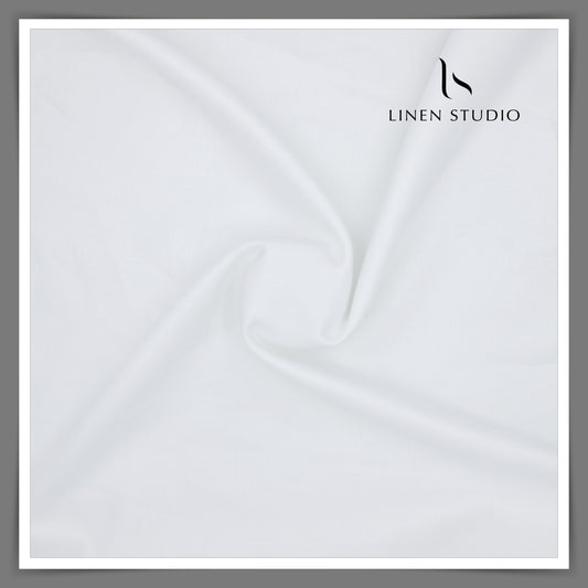 Linen Club 40 Lea Premium Linen Suiting - Elegant White (NEW)