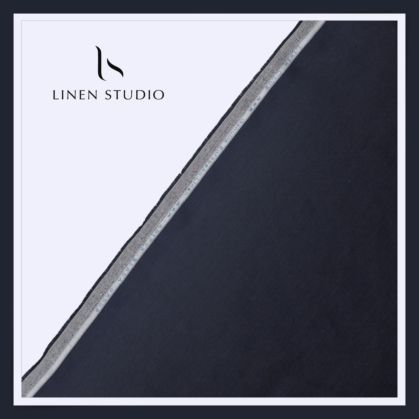 Linen Club 40 Lea Premium Linen Suiting - Fastest Blue (NEW)