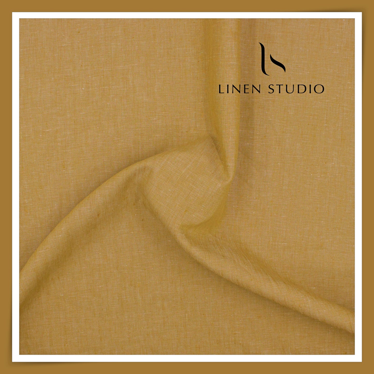 Linen Club 40 Lea Premium Linen Suiting - Antique Brass (NEW)