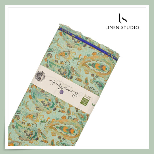 70 Lea Exclusive Digital Printed Shirting by Linen Monde - Spring Keri (NEW)