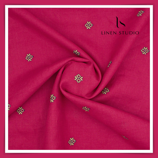 Premium Linen Embroidery - Rani - Linen Studio