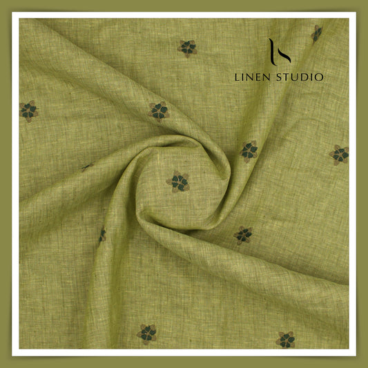 Premium Linen Embroidery - Tara - Linen Studio