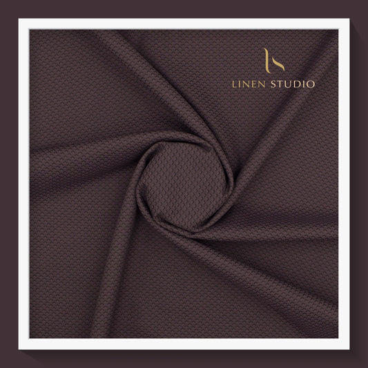 Luthai Diamond Textured Supima Cotton - Alag (Zoom in) (Fastest Selling)