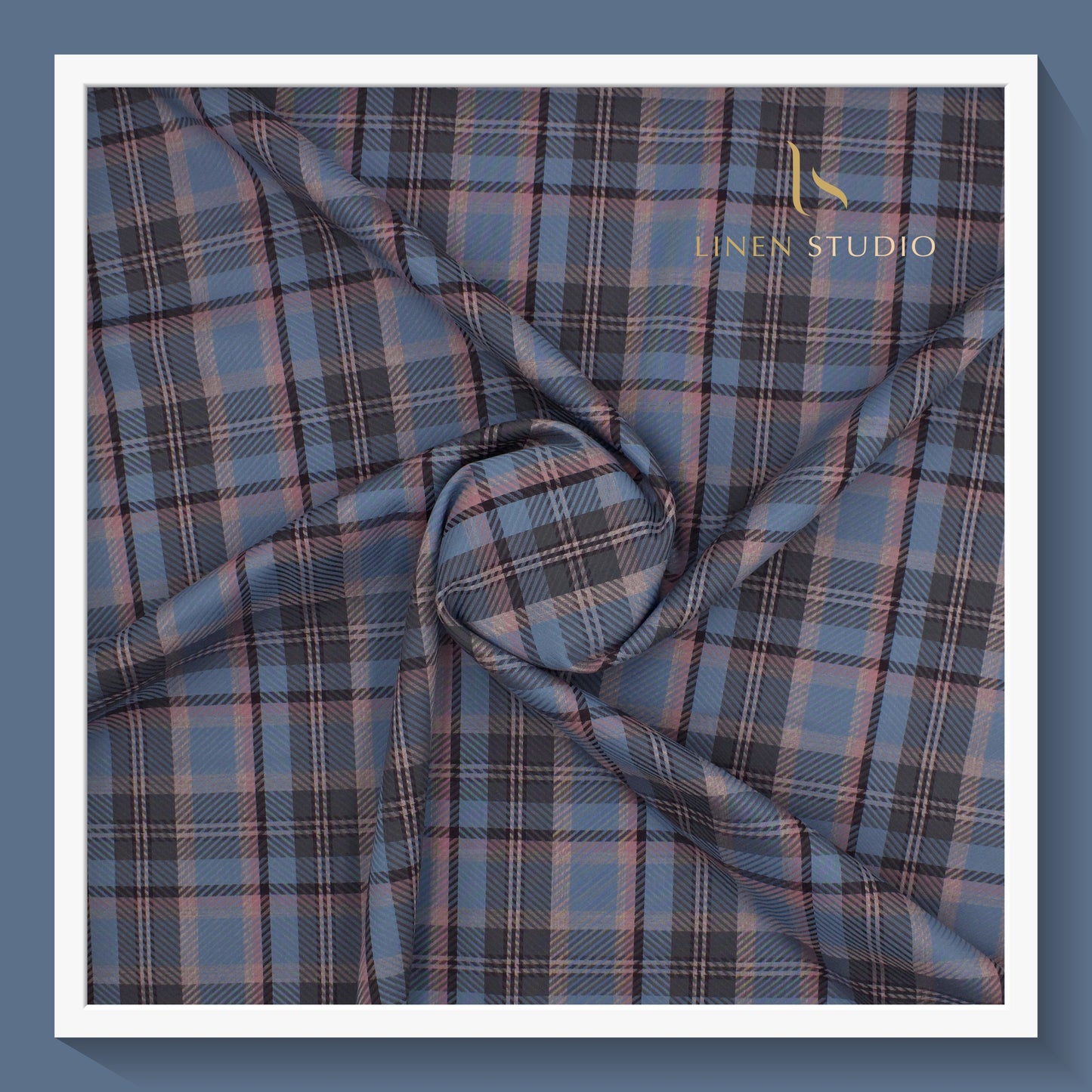 Luthai Young Checks - Premium Supima Cotton - Linen Studio