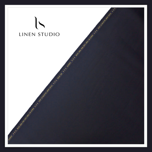 Luthai 100% Luxury Cotton Satin Shirting - Tealish Blue (NEW)