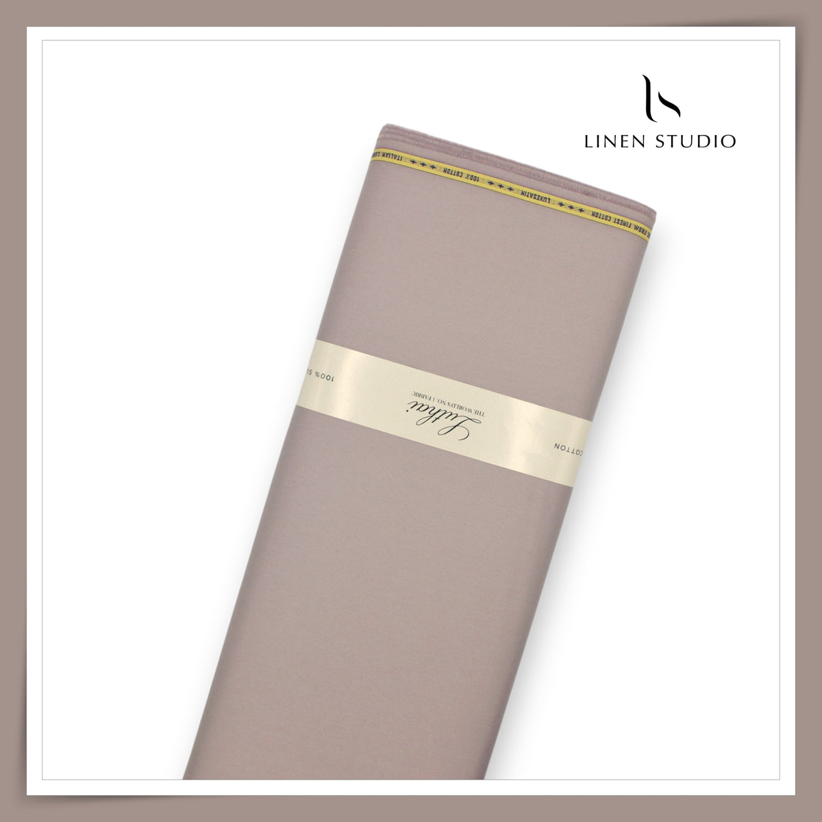 Luthai 100% Luxury Cotton Satin Shirting - Venus (NEW)