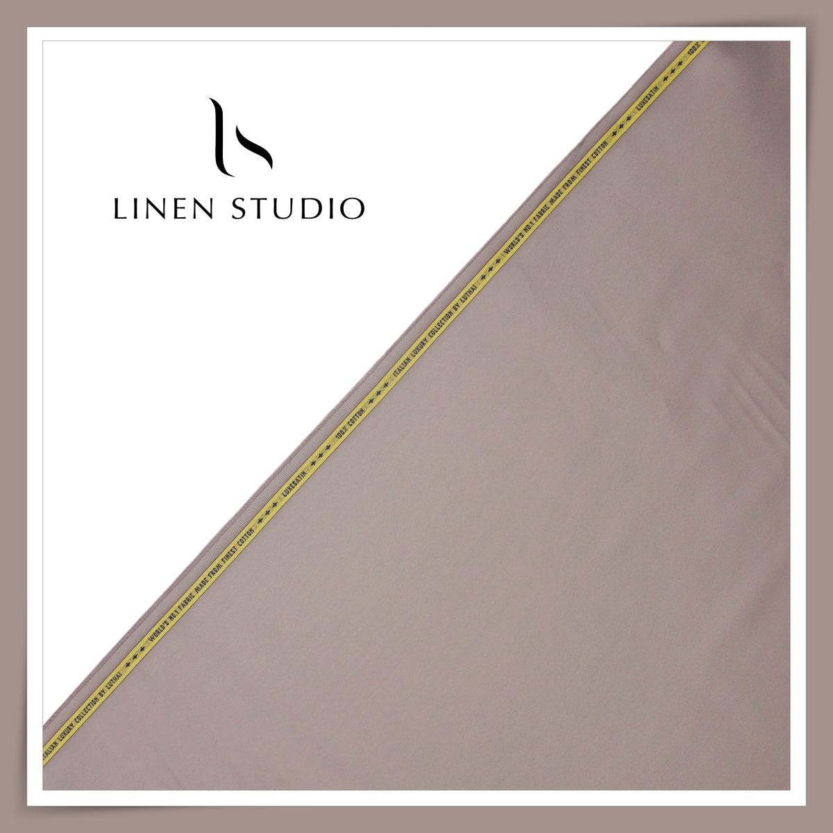 Luthai 100% Luxury Cotton Satin Shirting - Venus (NEW)