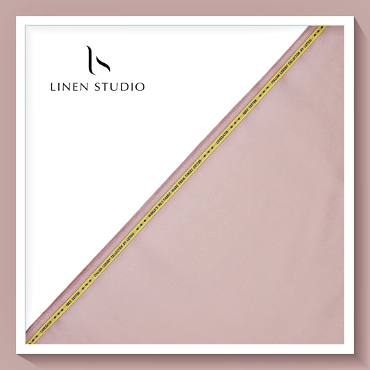Luthai 100% Luxury Cotton Satin Shirting - Flamingo Pink