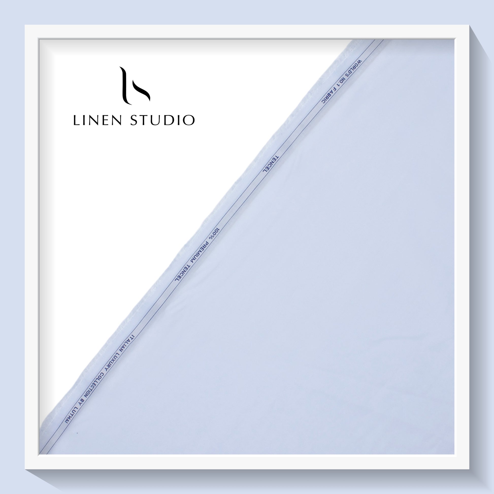 Italian Luxury Collection - Tencel by Luthai (Light Blue) - Linen Studio
