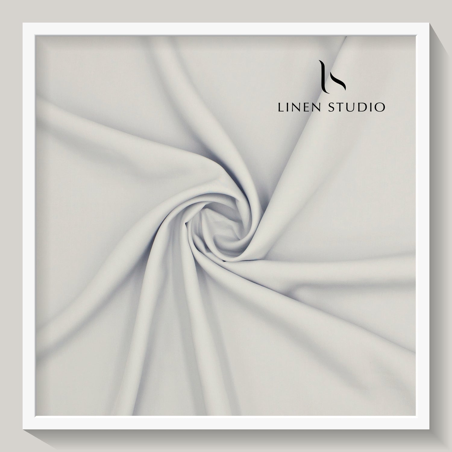Italian Luxury Collection - Tencel by Luthai (Light Grey) - Linen Studio