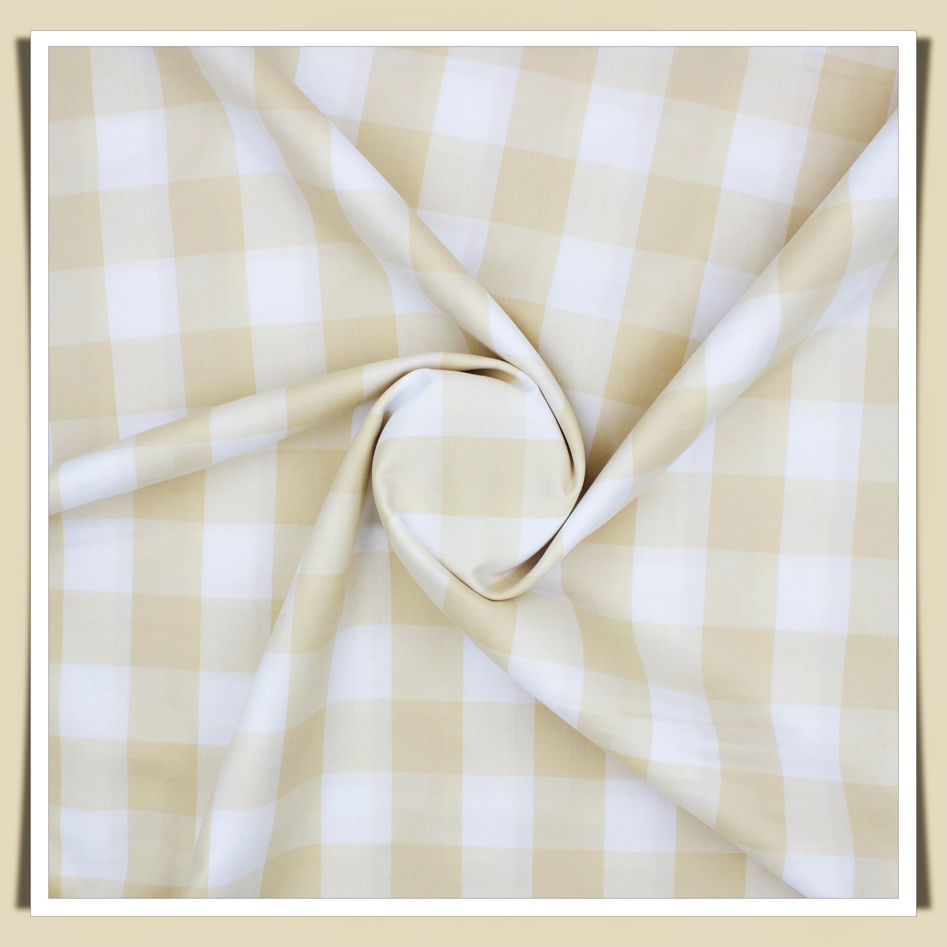 Luthai Classic Gingham Check - Supima Cotton - Linen Studio