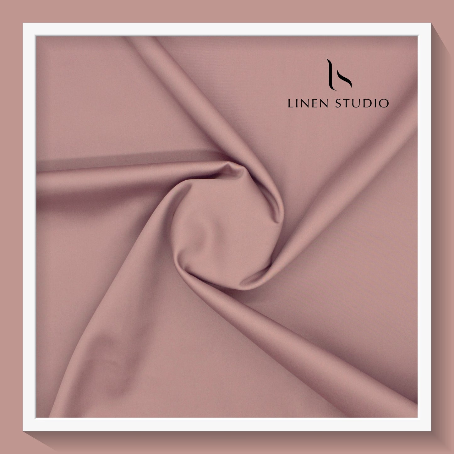 Luthai 100% Luxury Cotton Satin Shirting - Champagne