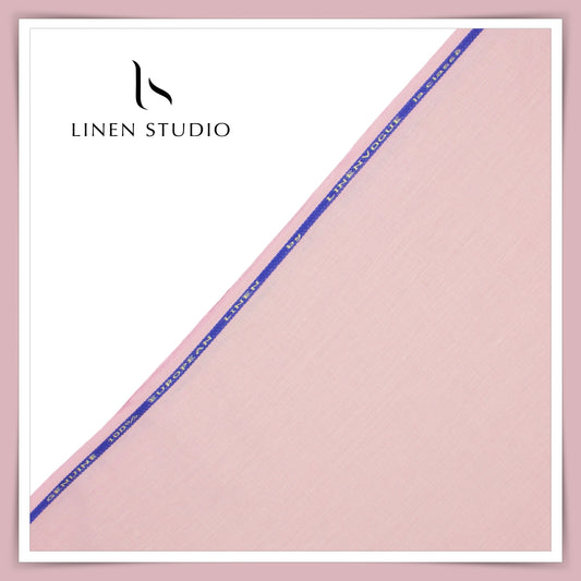Premium Linen Suiting - Linen Vogue (Pink) - Linen Studio