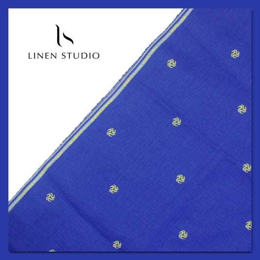 Pure Linen Embroidery Shirting - 30% SALE 22 - Linen Studio