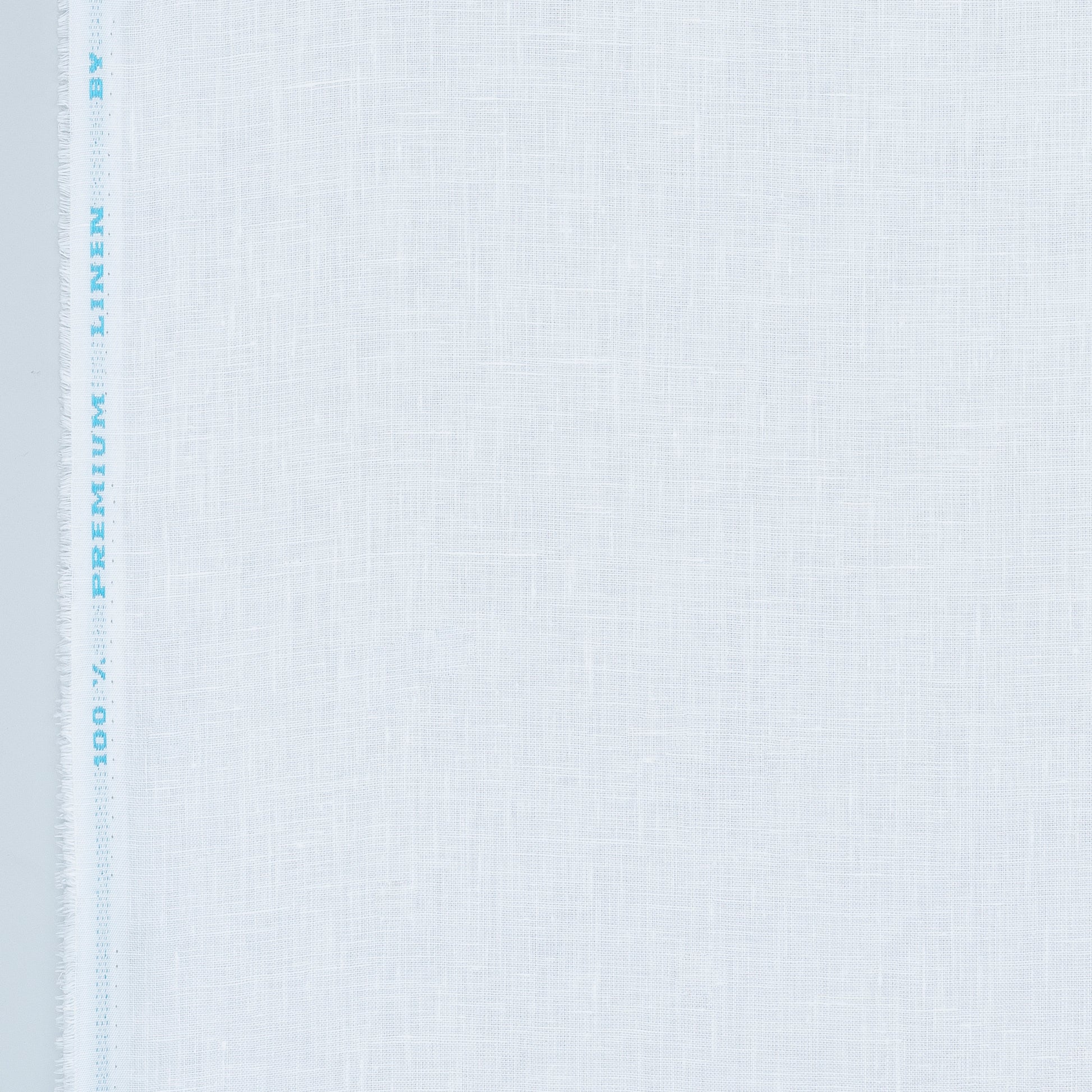 44 Lea White - Pure Linen Fabric - Linen Studio