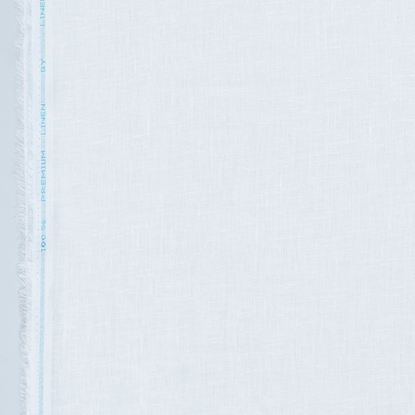 70 Lea White - Pure Linen Fabric - Linen Studio