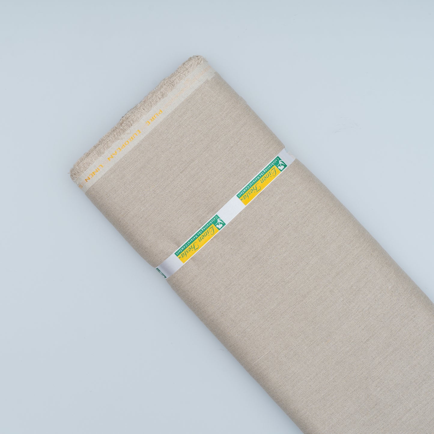 Pure Linen Trouser Fabric - Twill Natural - Linen Studio