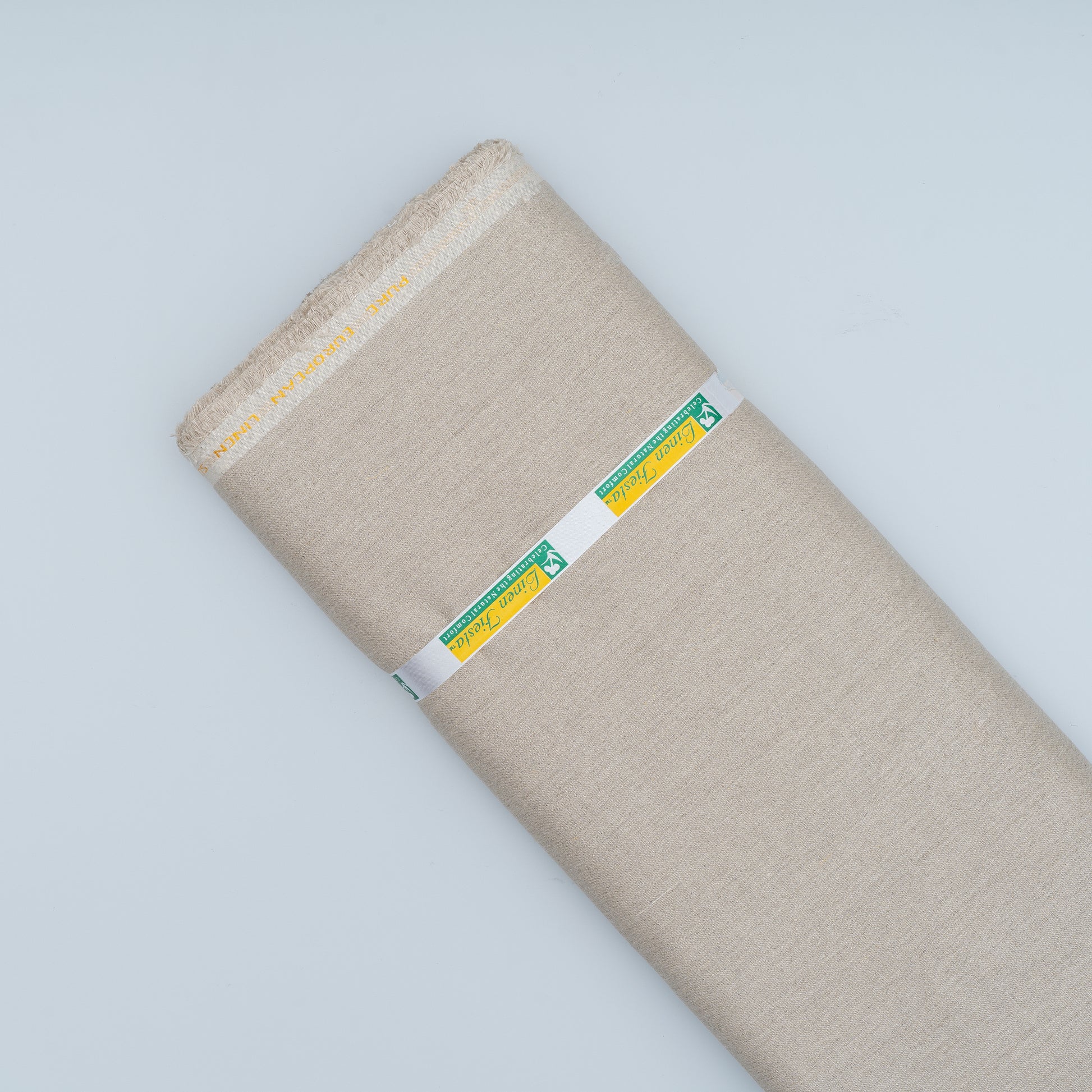Pure Linen Trouser Fabric - Twill Natural - Linen Studio