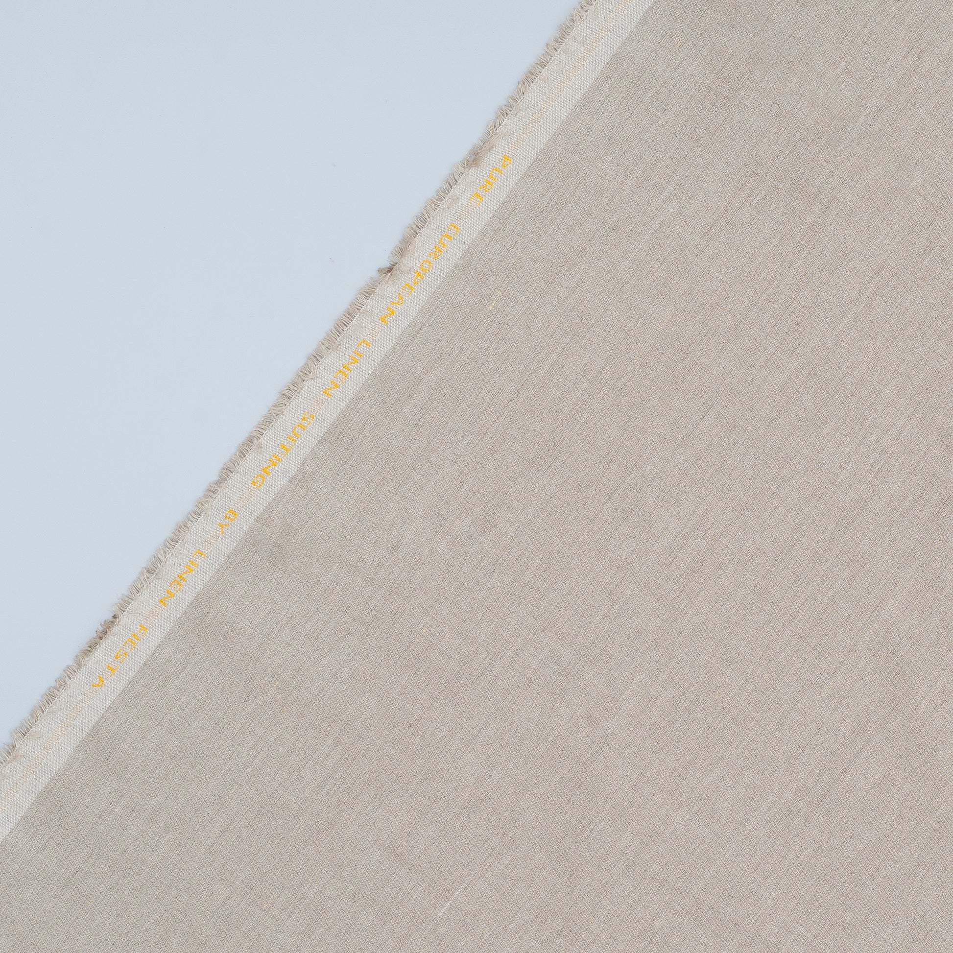 Pure Linen Trouser Fabric - Twill Natural - Linen Studio