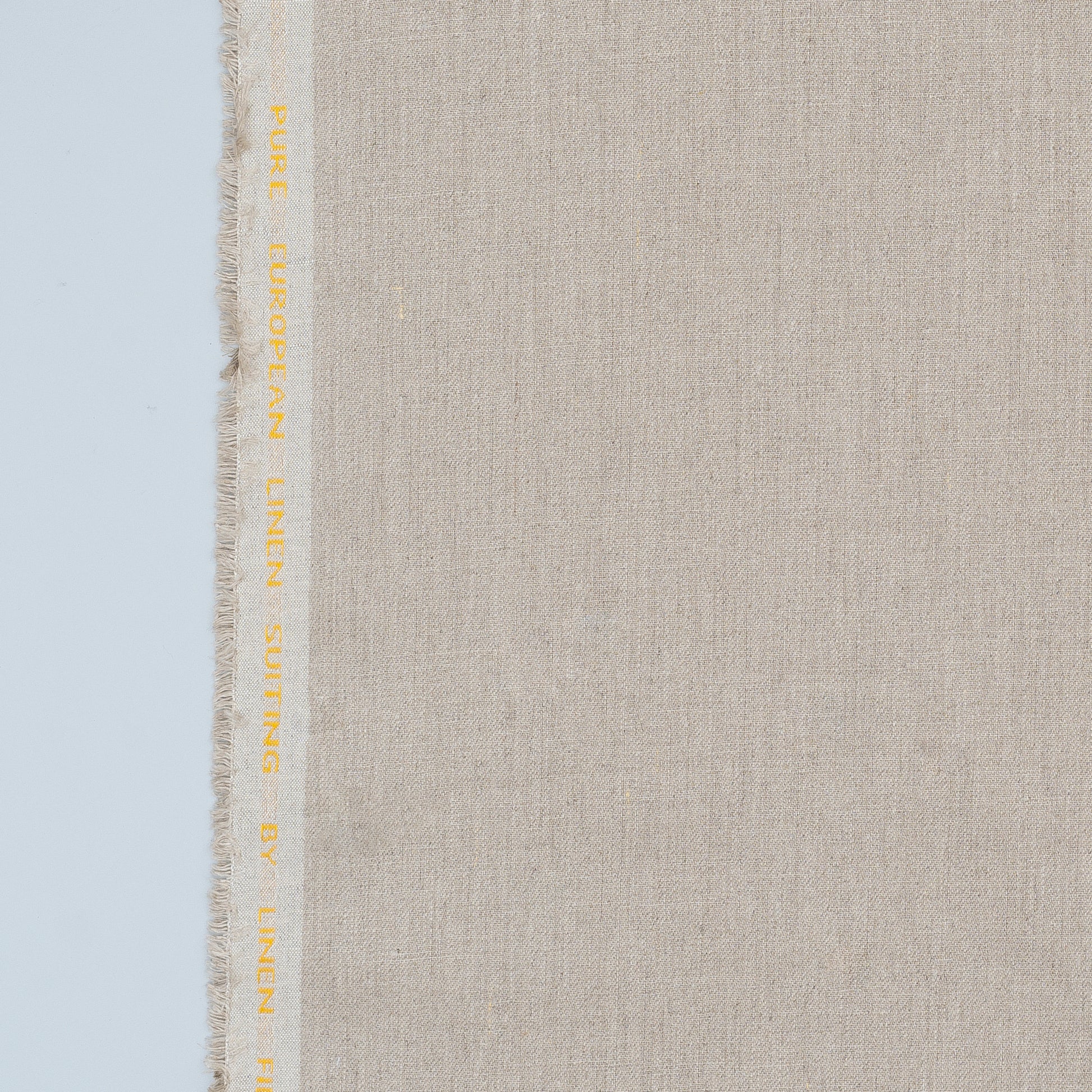 Pure Linen Trouser Fabric - Twill Natural - Linen Studio