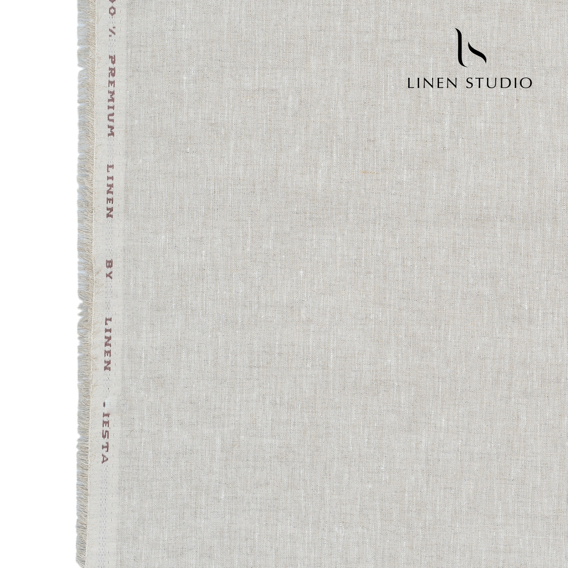 Pure Linen Shirting 60 Lea - Cross - Linen Studio