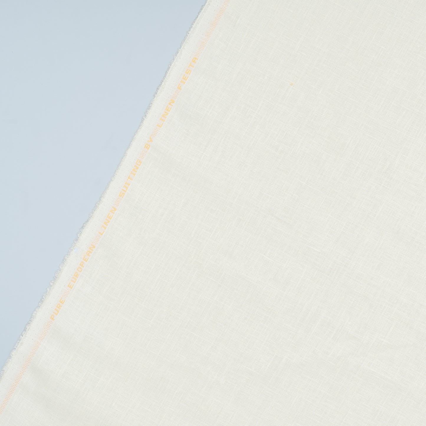 Pure Linen Trouser Fabric - Slub Cream - Linen Studio