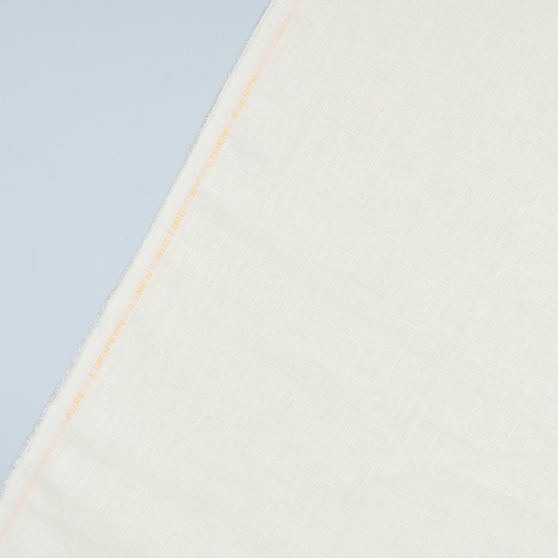Pure Linen Trouser Fabric - Slub Cream - Linen Studio