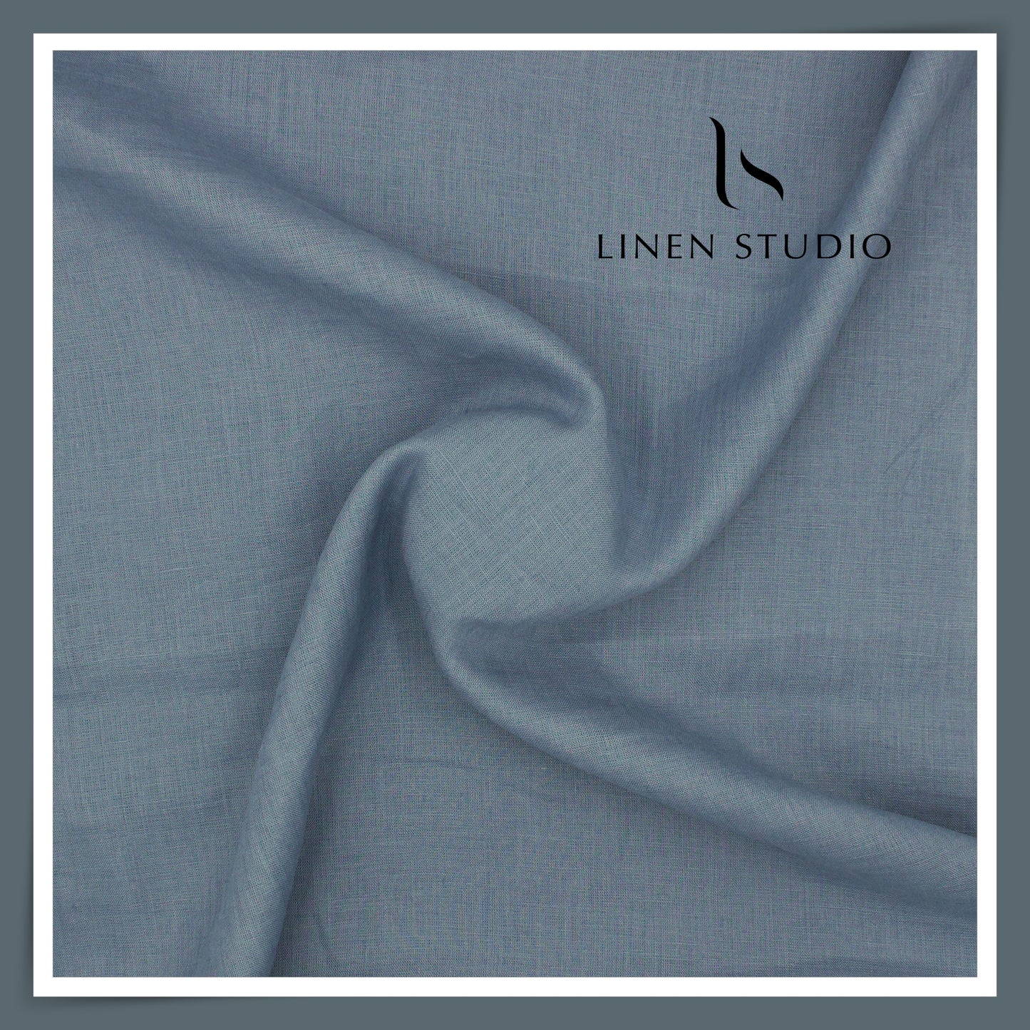70 Lea Plain Colour Shirting by Linen Club - Dark Steel Blue (NEW) (Limited Stock)